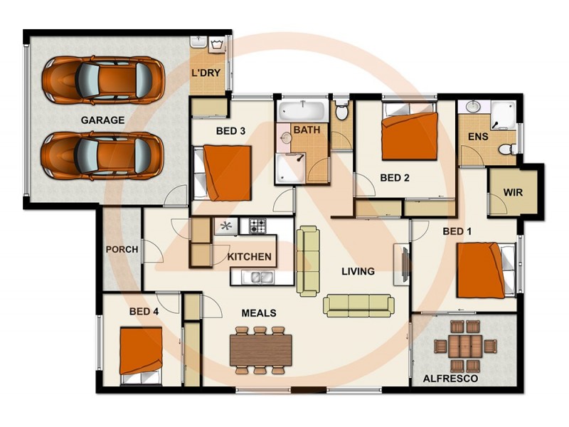 24 Blackbean St, Marsden QLD 4132 Floorplan