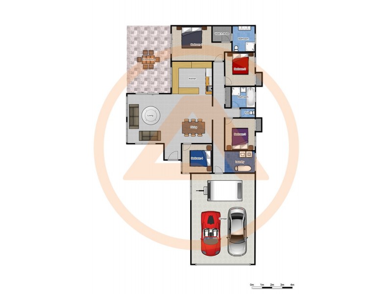 7 Greenfinch Ct, Jacobs Well QLD 4208 Floorplan