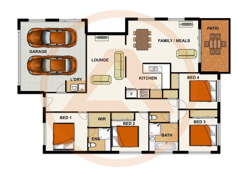 26 Mannix Place, Forest Lake QLD 4078 Floorplan