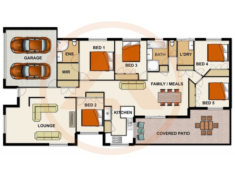 4 Shannonbrook Avenue, Ormeau QLD 4208 Floorplan