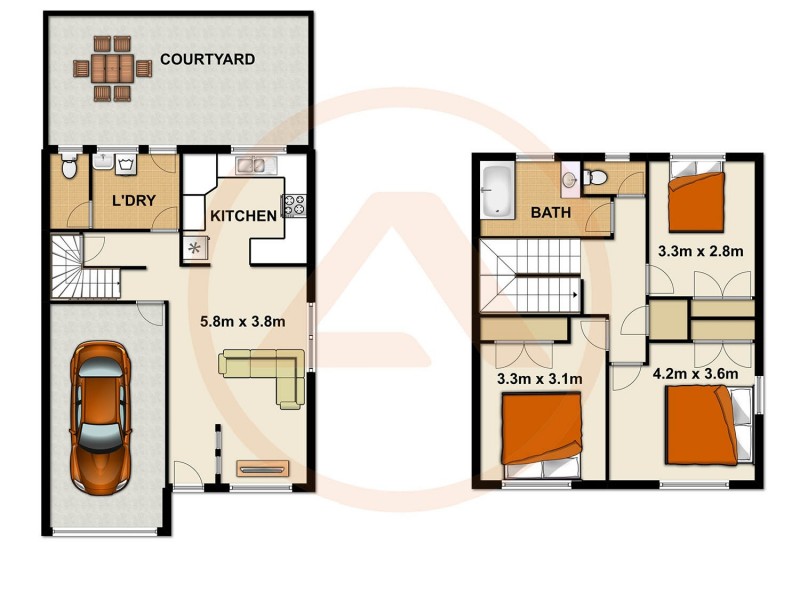 20/10 Diamond Street, Slacks Creek QLD 4127 Floorplan