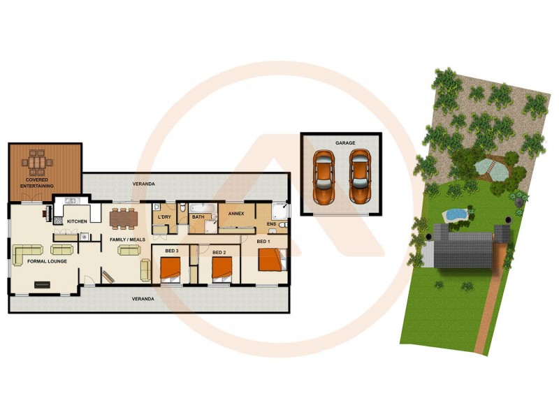 7 Oomool Court, Pimpama QLD 4209 Floorplan