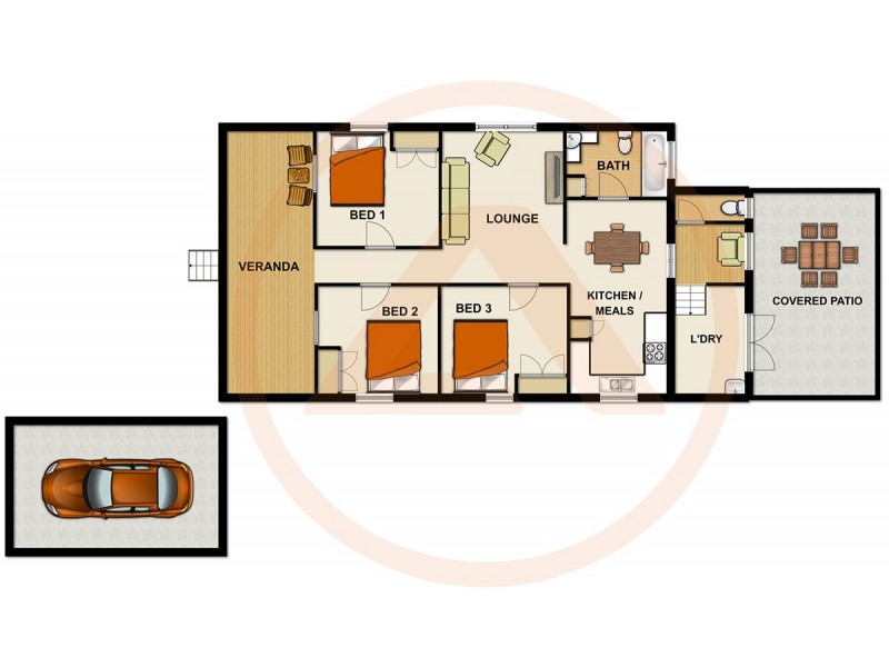 22 Price St, Oxley QLD 4075 Floorplan