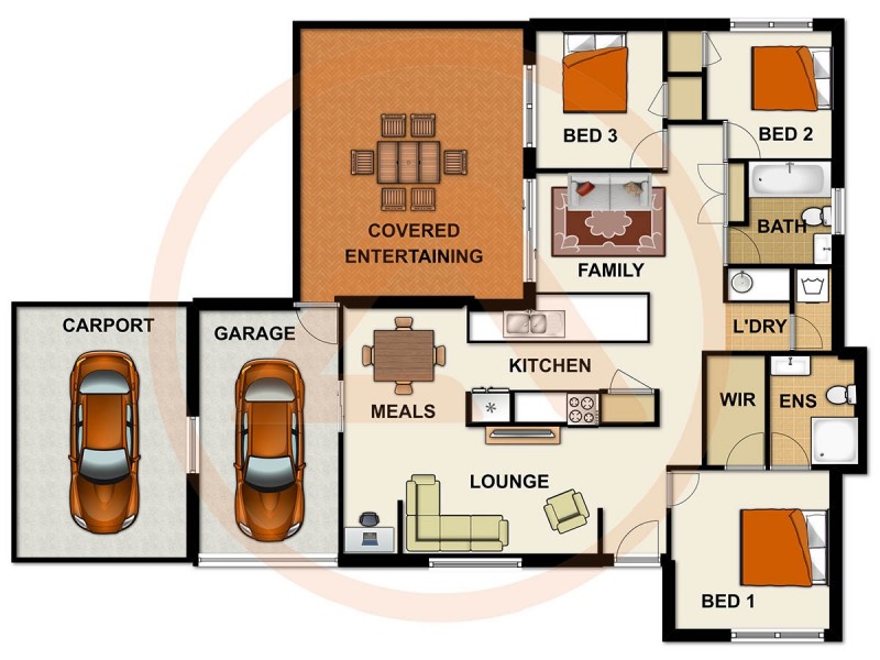 59 HALDHAM CRESCENT, Regents Park QLD 4118 Floorplan