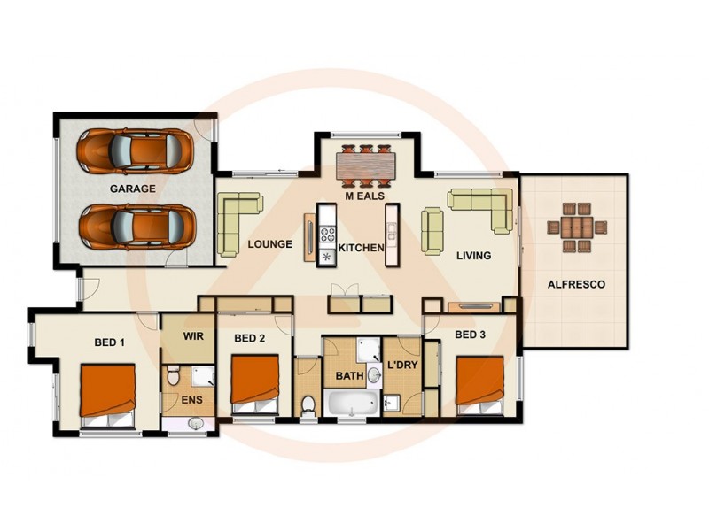 24 Sisley St, Forest Lake QLD 4078 Floorplan