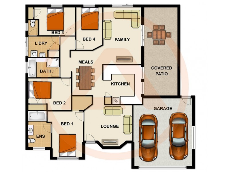 18 Windsor Place, Forest Lake QLD 4078 Floorplan
