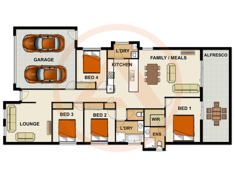 28 Breezeway Drive, Bahrs Scrub QLD 4207 Floorplan