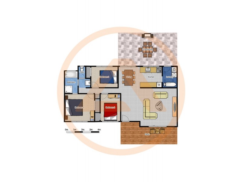 48 Ironwood St, Crestmead QLD 4132 Floorplan