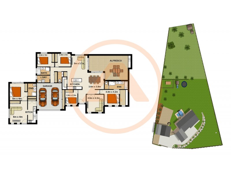 136-144 William Humphreys Drive, Mundoolun QLD 4285 Floorplan