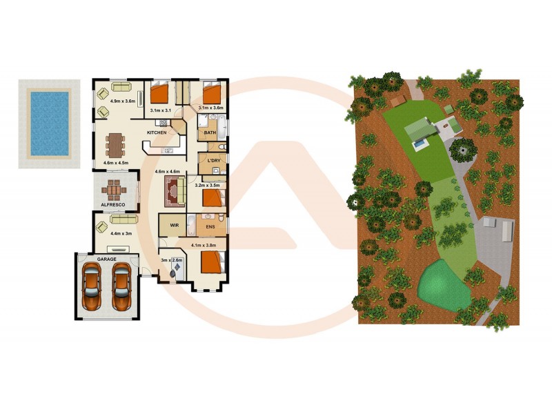 360-372 Dennis Road, Cedar Vale QLD 4285 Floorplan