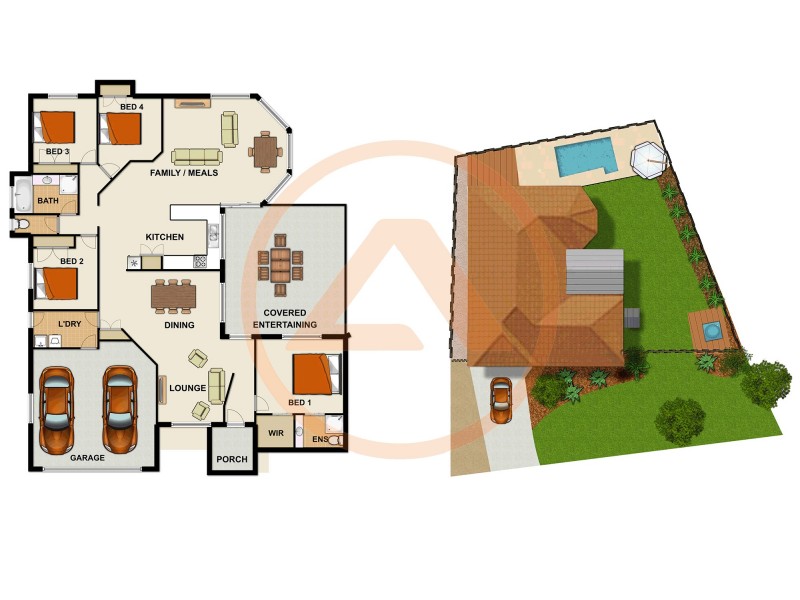 15 Yale Circuit, Forest Lake QLD 4078 Floorplan