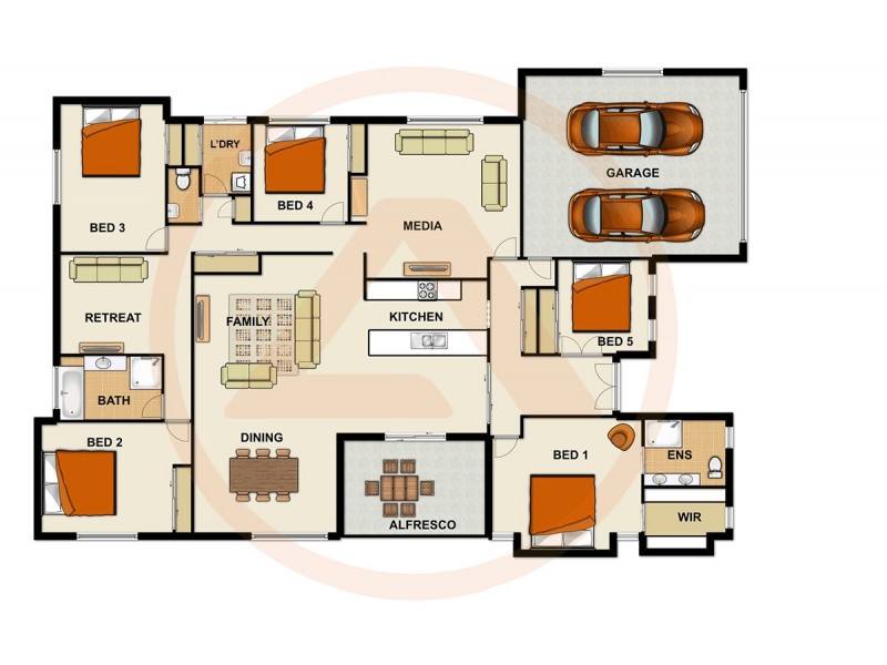 11 Elm Place, Heathwood QLD 4110 Floorplan