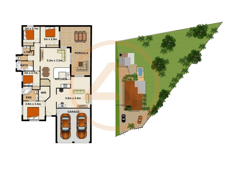 6 Muster Court, Jimboomba QLD 4280 Floorplan