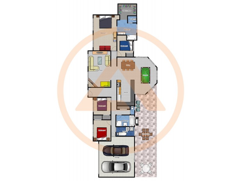 25-27 Quandong Ct, New Beith QLD 4124 Floorplan