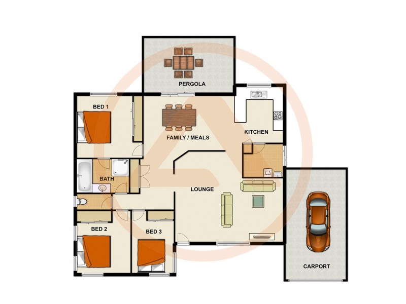 89 BOTTLEBRUSH DRIVE, Regents Park QLD 4118 Floorplan