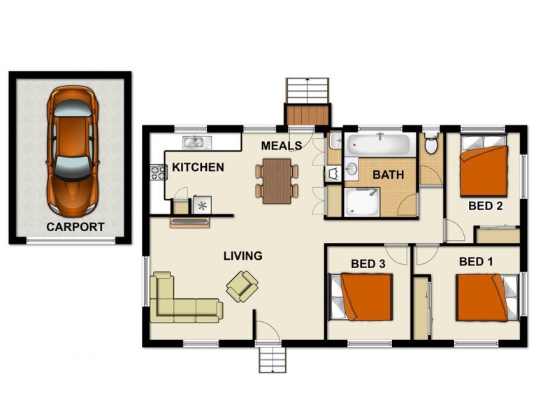 18 Wedgetail St, Inala QLD 4077 Floorplan