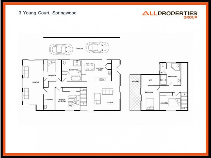 3 Young Court, Springwood QLD 4127 Floorplan