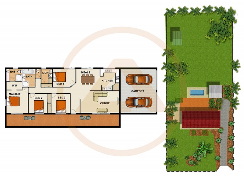 149-151 Carter Rd, Munruben QLD 4125 Floorplan