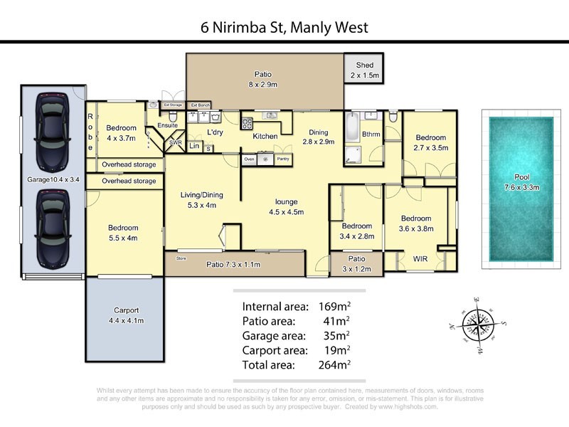 6 Nirimba Street, Manly West QLD 4179 Floorplan