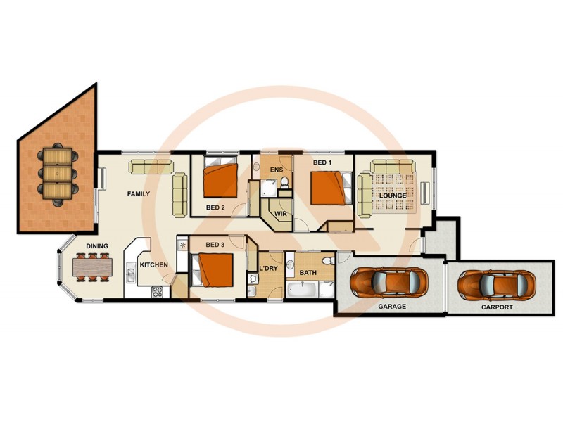 22 Paterson Place, Forest Lake QLD 4078 Floorplan