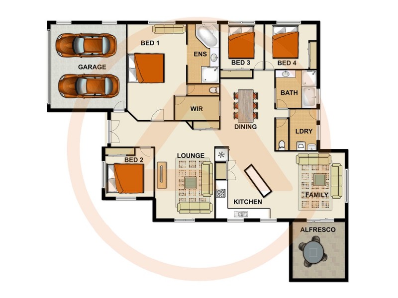 43 Eungella Terrace, Forest Lake QLD 4078 Floorplan