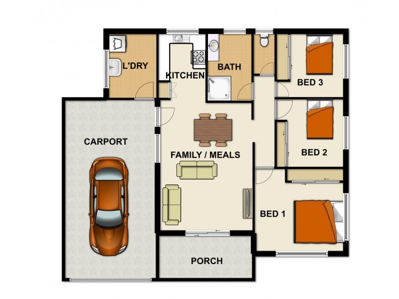 95 Wilruna St, Wacol QLD 4076 Floorplan