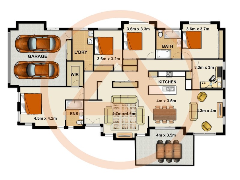 3 Snowy River Circuit, Forest Lake QLD 4078 Floorplan