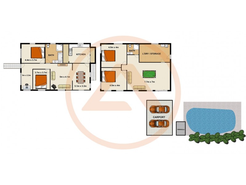 51-55 Cooreen Road, Munruben QLD 4125 Floorplan