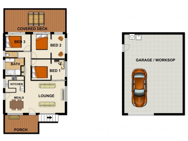 58 Monterey St, Wacol QLD 4076 Floorplan