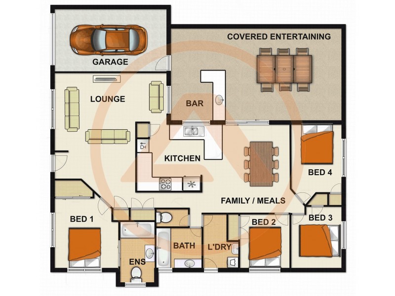81 GORDONIA DRIVE, Regents Park QLD 4118 Floorplan