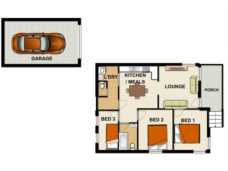 18 King Edward Ave, Darra QLD 4076 Floorplan