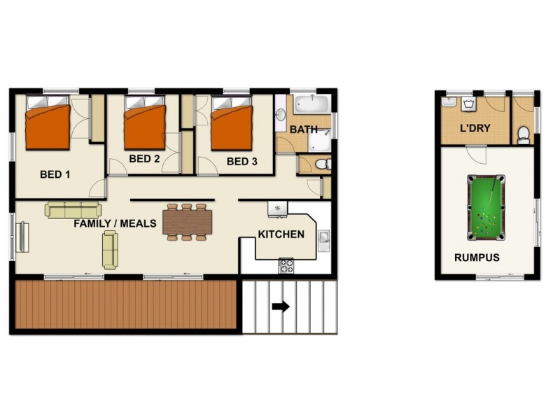 111 Brisbane Tce, Goodna QLD 4300 Floorplan