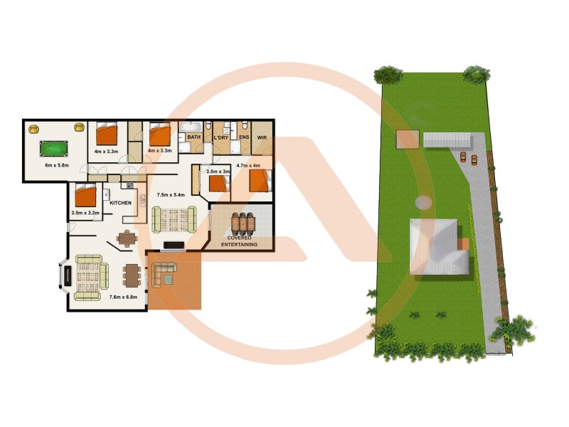 9-11 Pastoral Court, Jimboomba QLD 4280 Floorplan