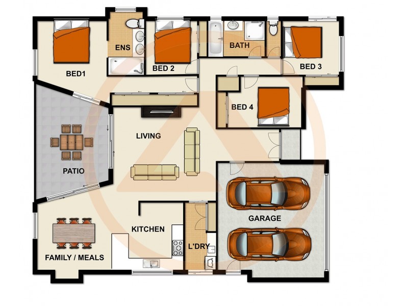23 Highwood Court, Jimboomba QLD 4280 Floorplan