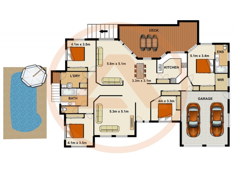 27 Cocas Street, Regents Park QLD 4118 Floorplan