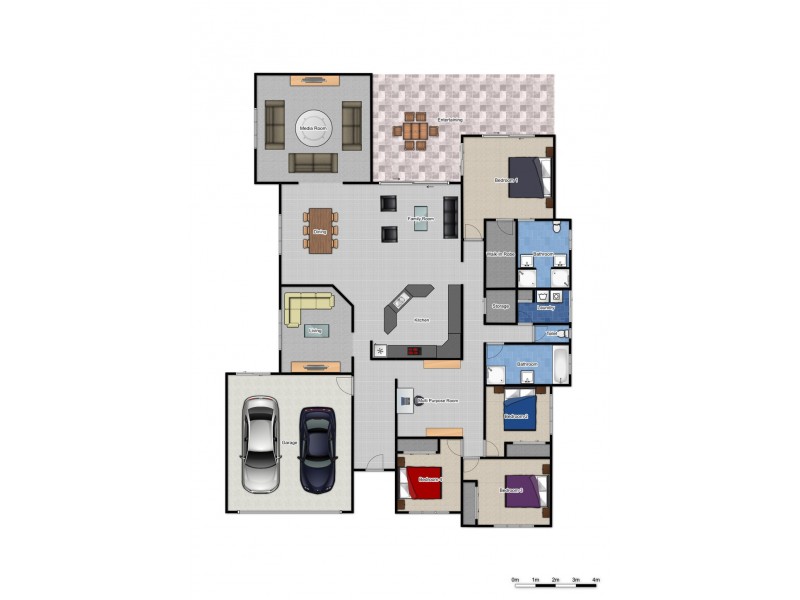 16 Bluewing Ct, Greenbank QLD 4124 Floorplan