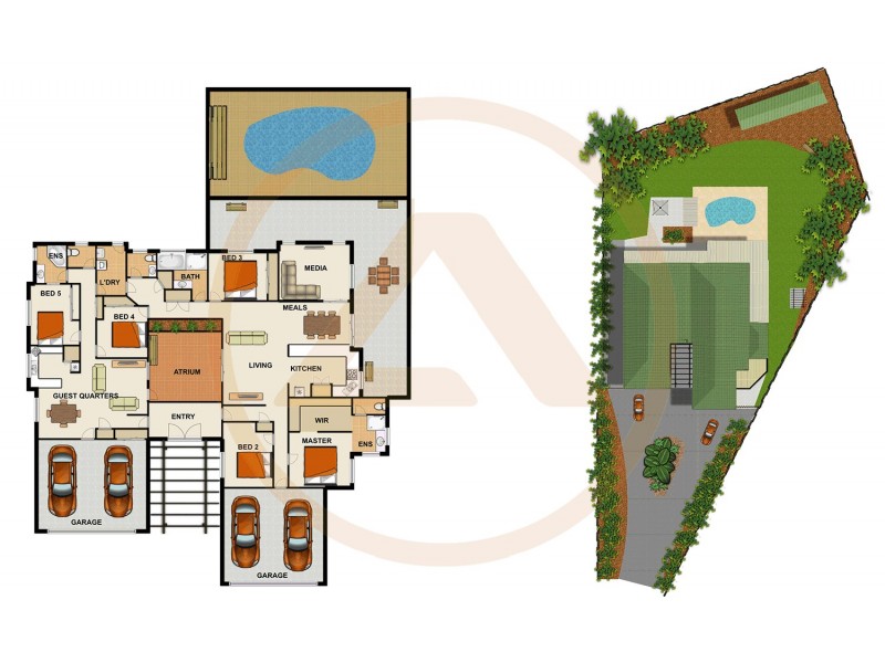 42 Blueberry Ash Court, Jimboomba QLD 4280 Floorplan