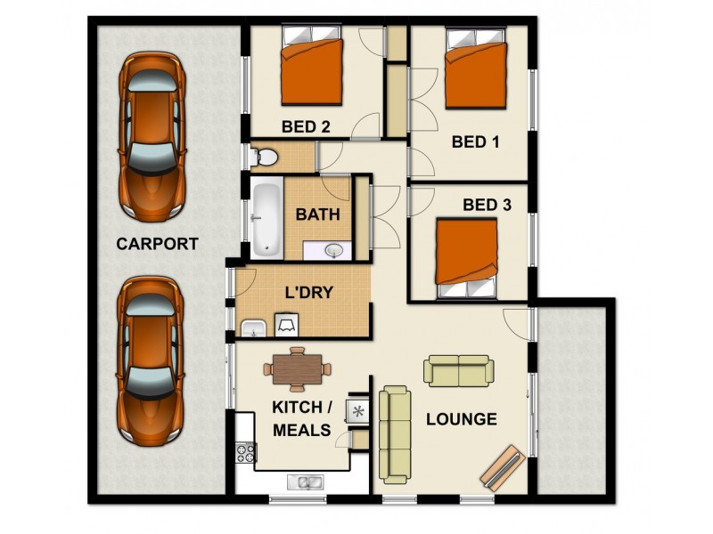 96 Peverell St, Hillcrest QLD 4118 Floorplan
