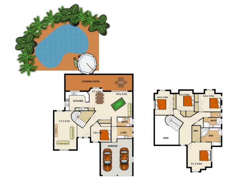 23 Casuarina Crescent, Calamvale QLD 4116 Floorplan