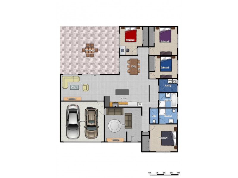 16 Bella Vista Cct, Edens Landing QLD 4207 Floorplan