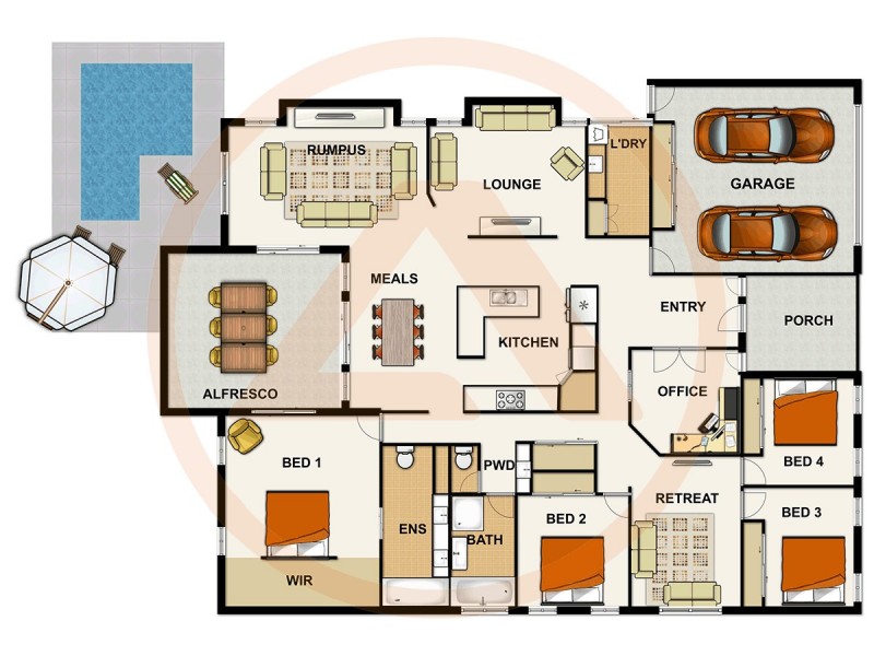 9 Coolibah Street, Heathwood QLD 4110 Floorplan
