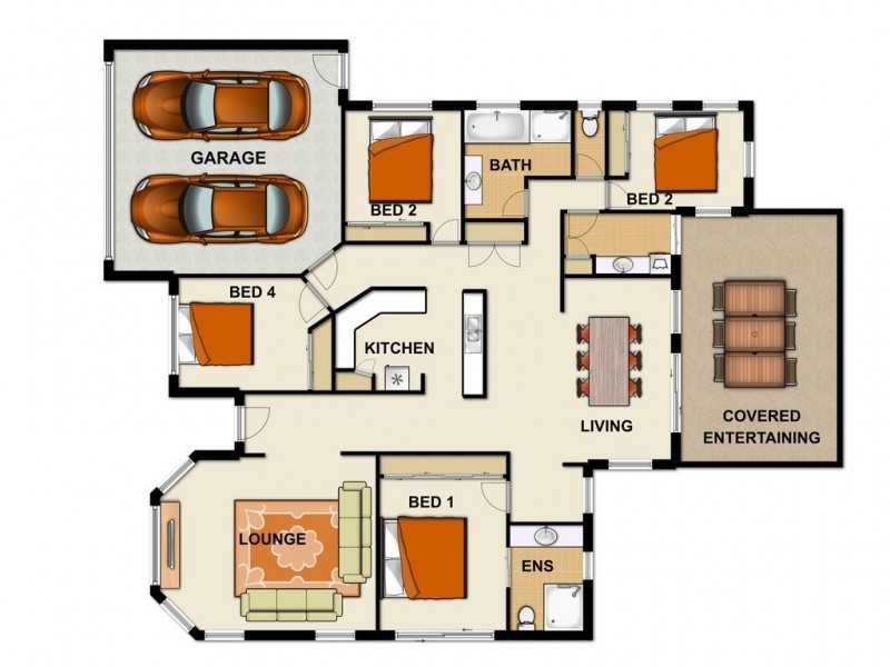 88 Oakview Street, Parkinson QLD 4115 Floorplan