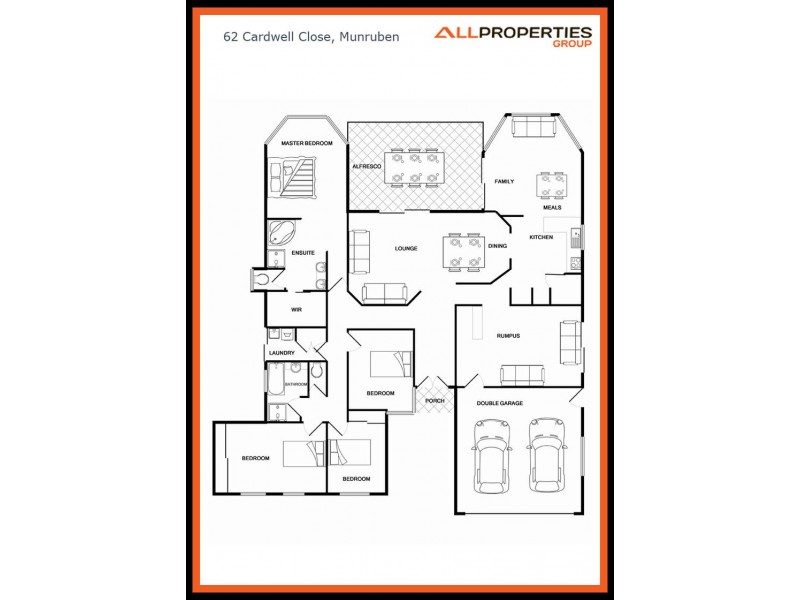 62 Cardwell Close, Munruben QLD 4125 Floorplan