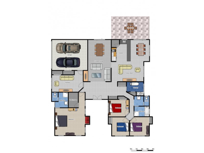 136 Baaring Dve, Karana Downs QLD 4306 Floorplan