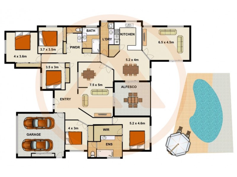 5 Lugano Close, Parkinson QLD 4115 Floorplan