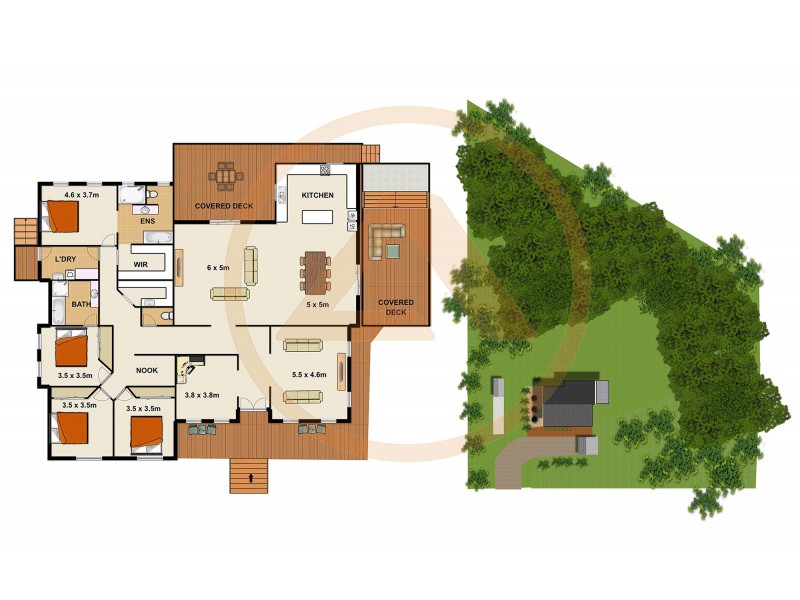 70-82 Bamsey Road, Stockleigh QLD 4280 Floorplan