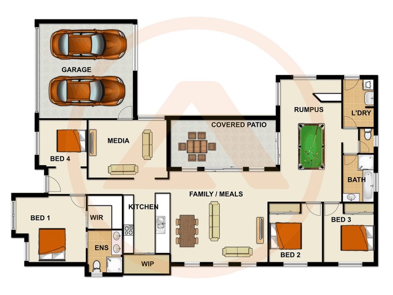 3 Coolibah Street, Heathwood QLD 4110 Floorplan