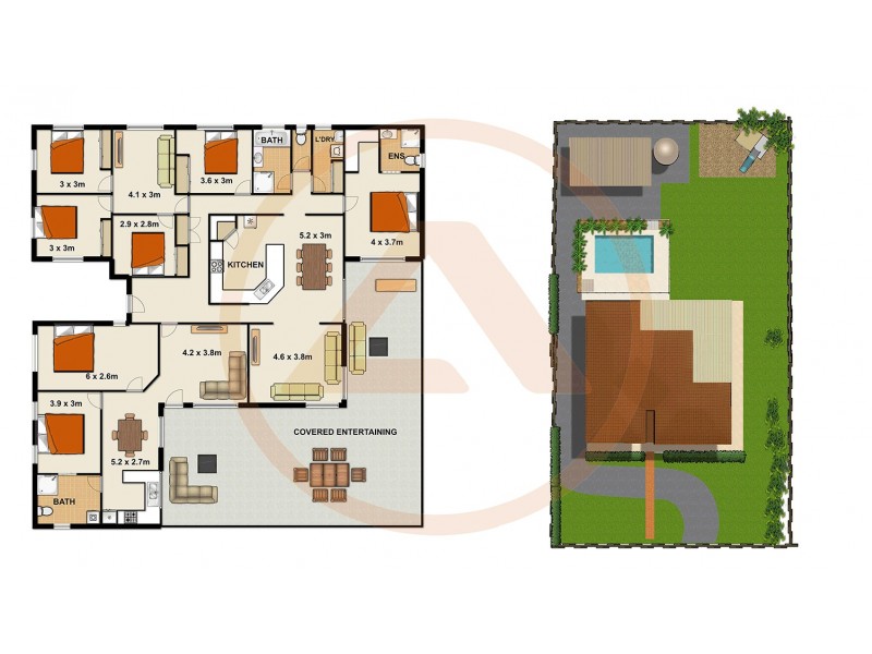 82 Red Cedar Cres, Jimboomba QLD 4280 Floorplan