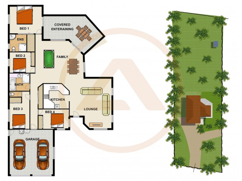30 Jackeroo Ct, Jimboomba QLD 4280 Floorplan