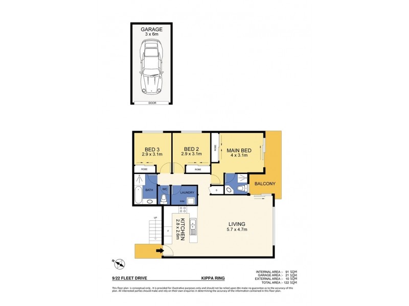 Unit 9/22 Fleet Drive, Kippa-ring QLD 4021